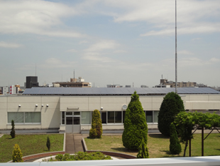印刷局王子工場太陽光発電